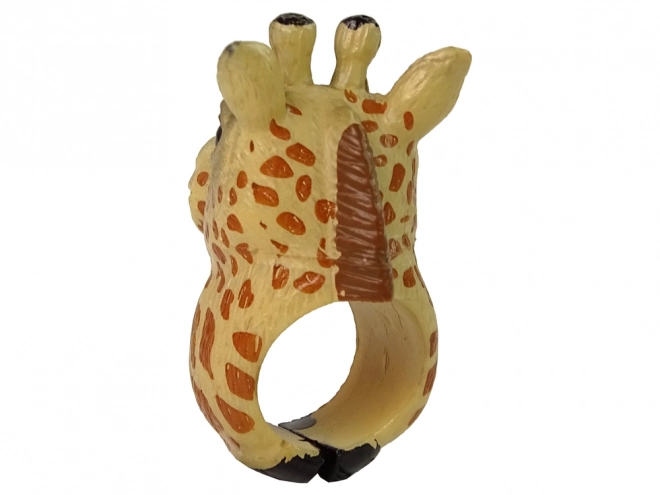 Educational Animal Hand Ring Giraffe