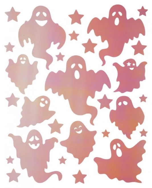 Glow in the Dark Iron-On Ghost Patches