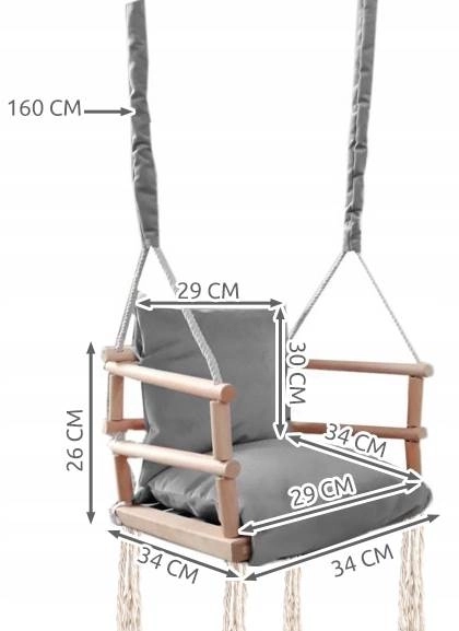 Gray Baby Swing – Gray