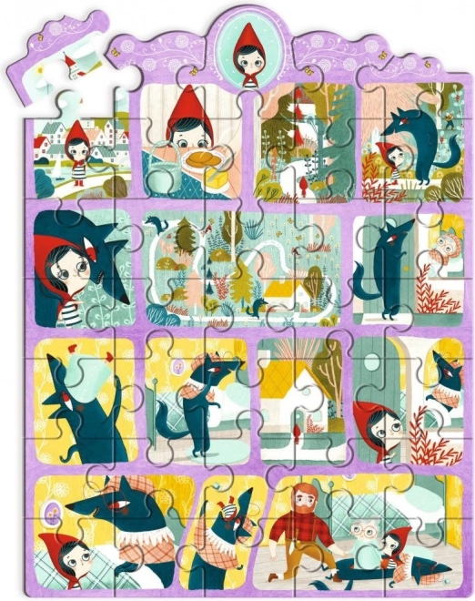 Djeco Little Red Riding Hood Story Puzzle