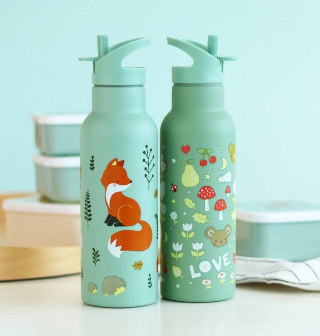 Stainless Steel Water Bottle Forest Friends 500ml