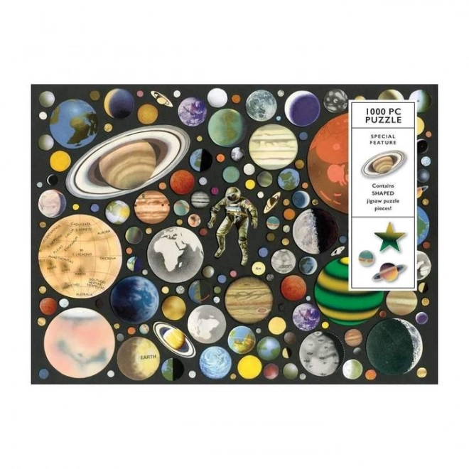 Galison Zero Gravity Puzzle 1000 Pieces