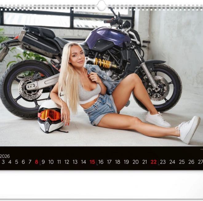 Wandkalender Girls & Bikes 2026