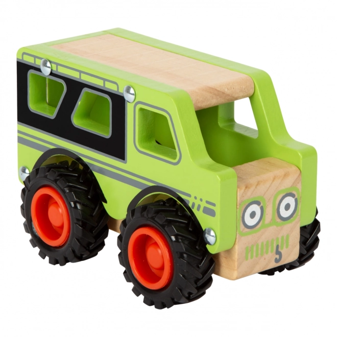 Small Foot Wooden Off-road Car