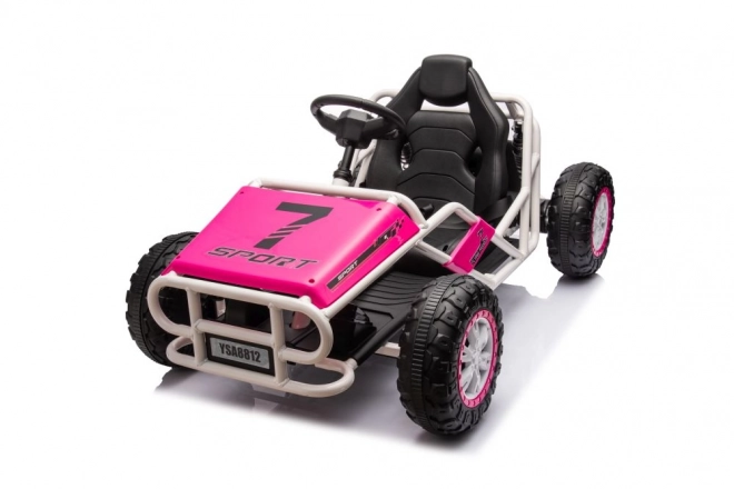 Electric Buggy Car Pink 24V