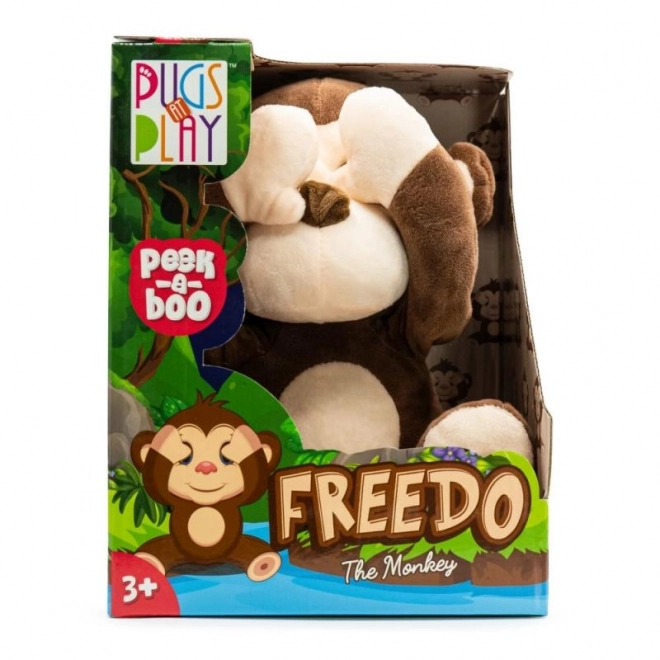 Interactive Plush Monkey Freedo