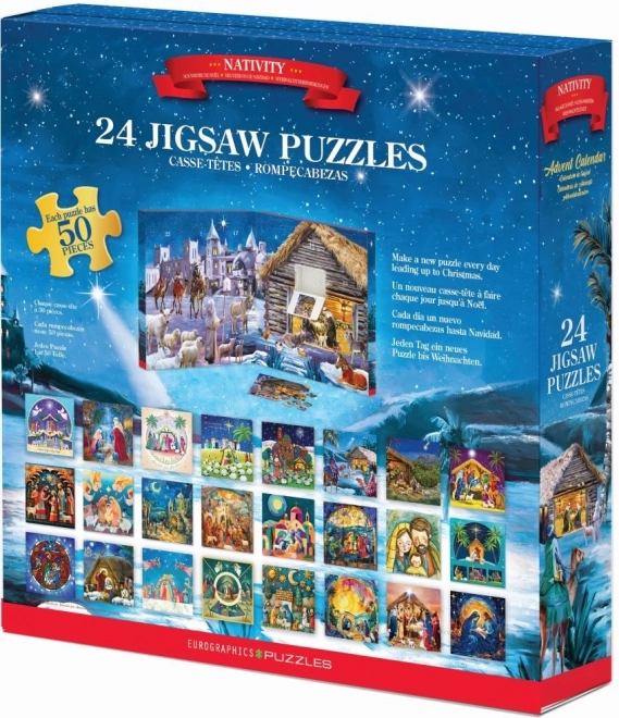 Eurographics Puzzle Advent Calendar: Nativity Scene