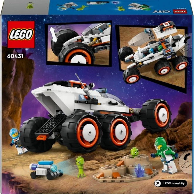 Lego City Space Rover and Alien Exploration