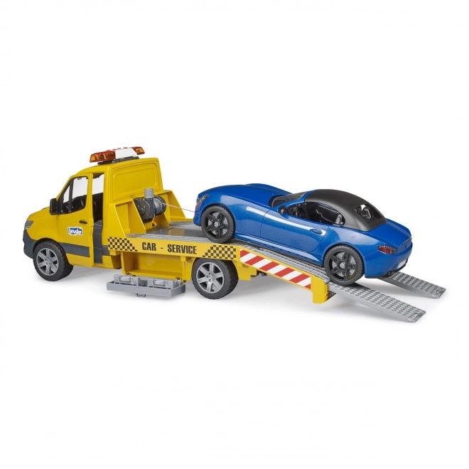 Tow Truck MB Sprinter with Sports Car