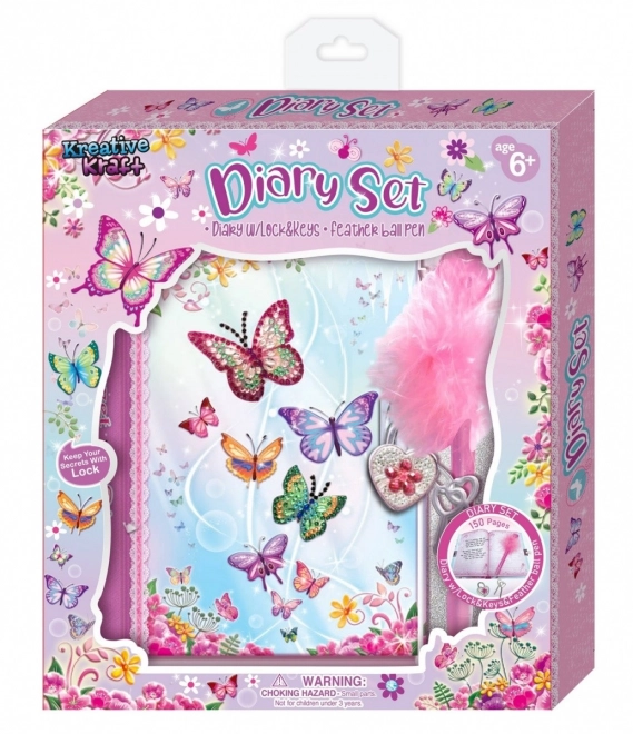 Butterfly Diary Set by Pecoware