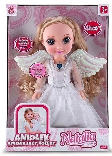 Singing Christmas Doll Angel Natalia