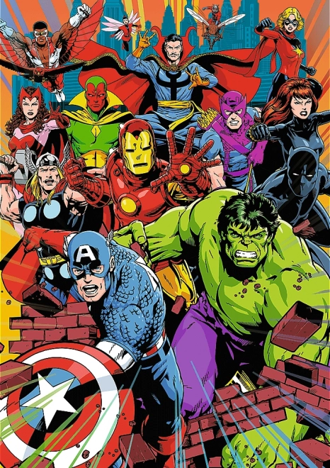 Puzzle 1000 Pieces Premium Plus Quality Marvel Heroes