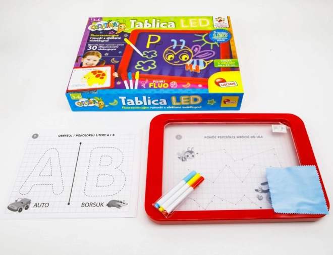 Fluorescent Carotina Led Drawing Board