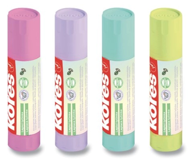 Kores Adhesive Stick Pastel Colors 20g