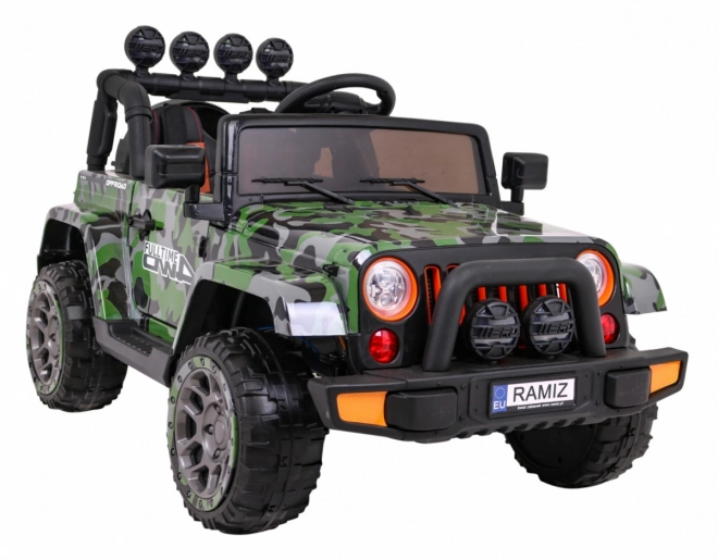 Auto Terenové pre Deti s Lakovaním Moro a 4x4 Pohonom – Moro