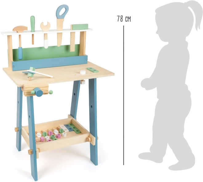 Small Foot Wooden Workbench Nordic