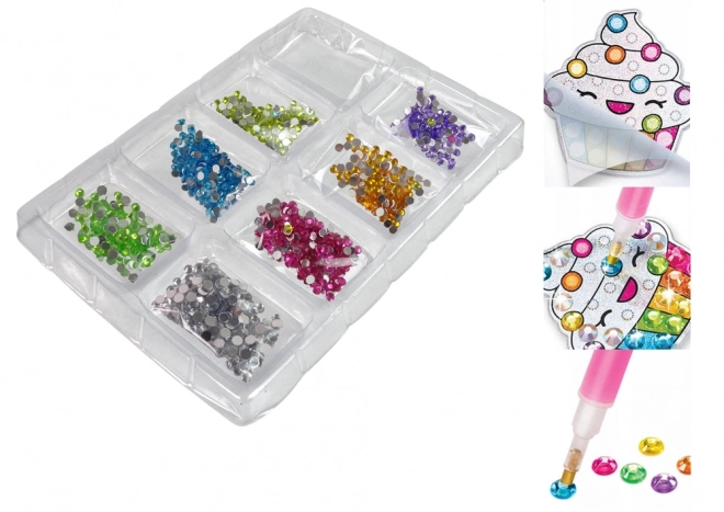 Diamond Embroidery Creative Kit Sticker Diamond Pasting Sweets