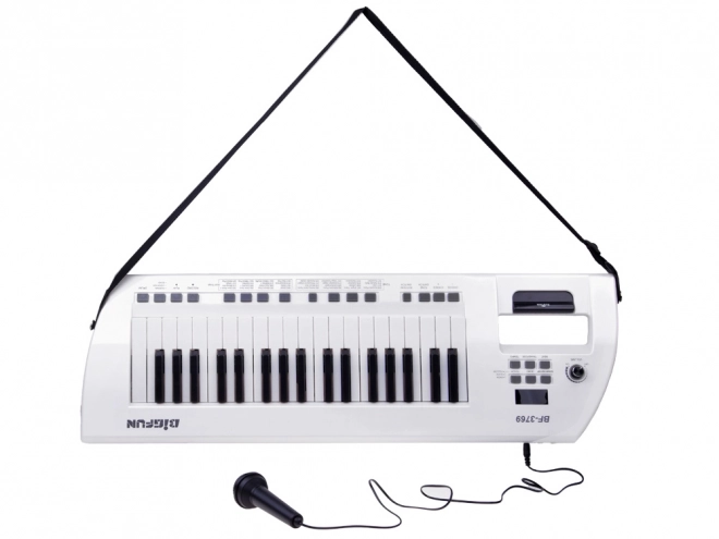 Electric Piano With Microphone Toy Instrument for Kids