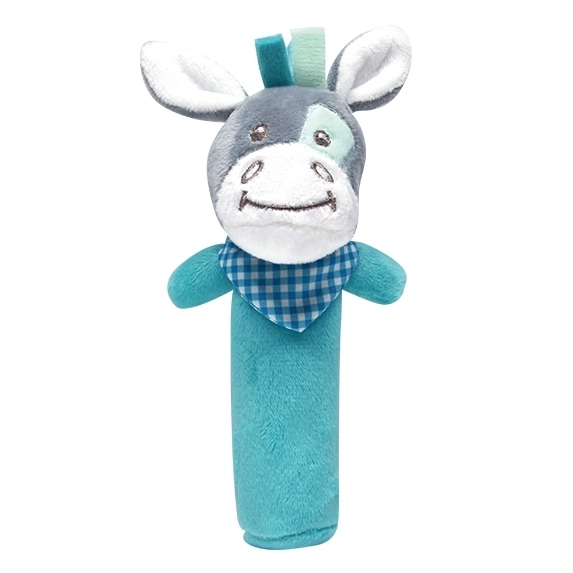 Osso di peluche sensoriale con fischietto Woopie