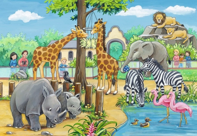 Ravensburger Welcome to the Zoo Puzzle Set