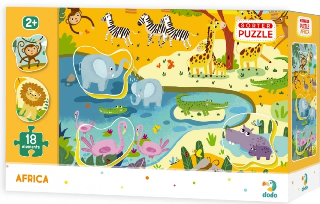 Safari Animal Inlay Puzzle