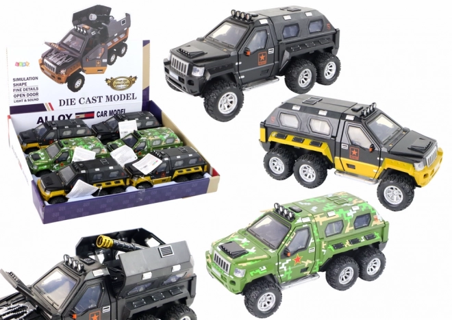 Toy Vehicle with Cannon and Light & Sound Features