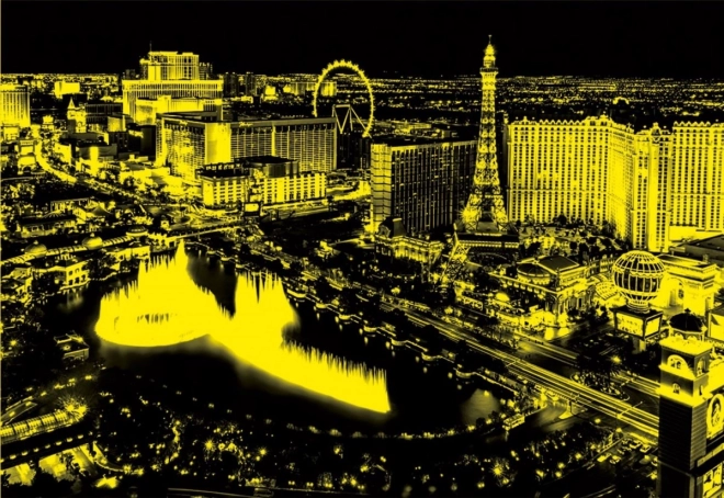 Glowing Las Vegas Puzzle 1000 Pieces