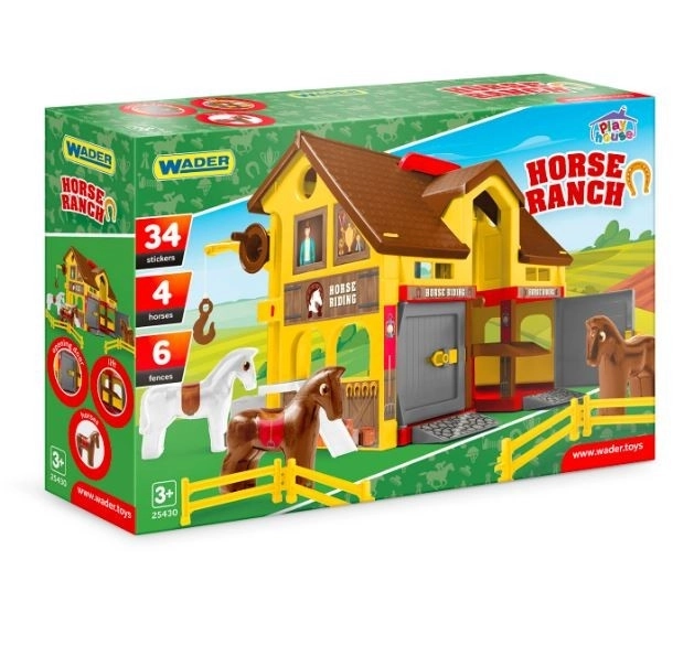 Play House Horse Stable Set