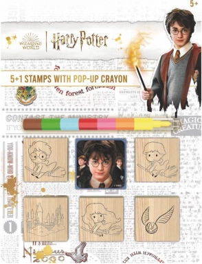 Dřevěná razítka a voskovky Harry Potter