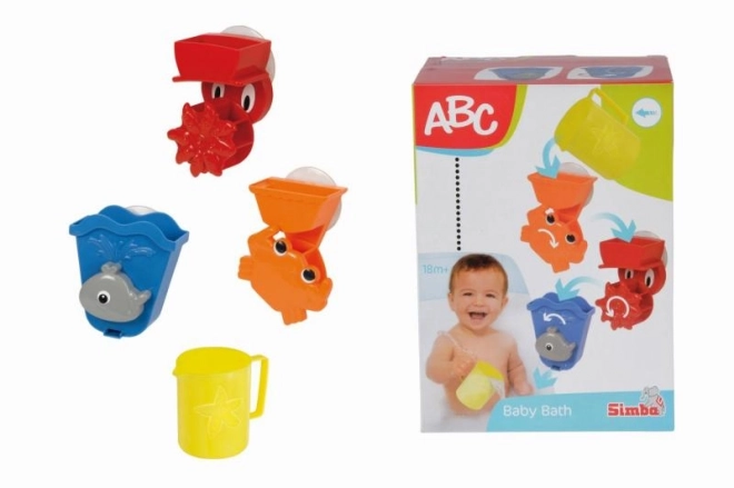 Bath Play Set with Cup