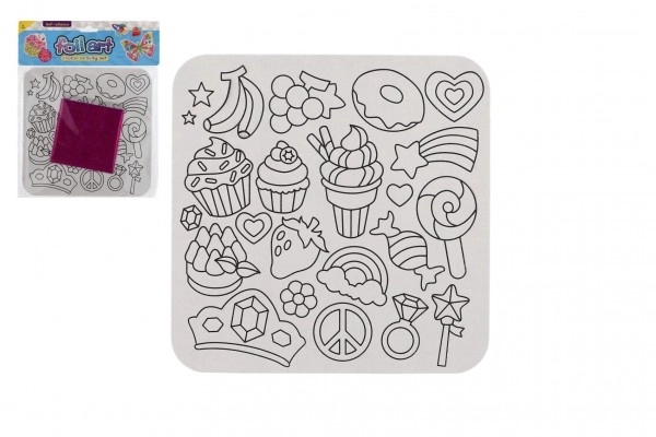 Creative Foil Art Set with Glitter