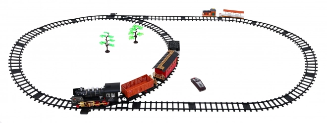 Remote Controlled Smoky Train Set for Kids