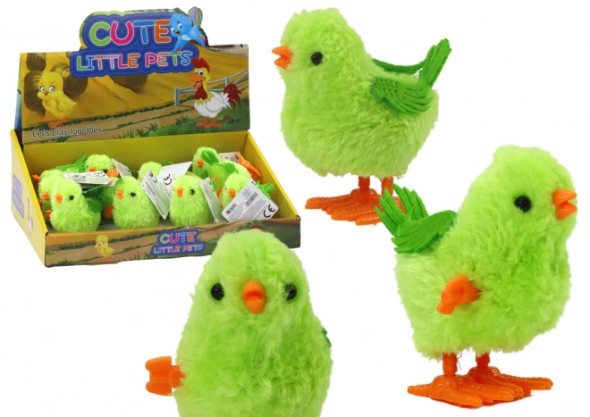 Wind-Up Bouncing Chicken Toy