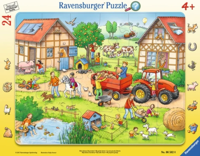 Ravensburger My Little Farm Puzzle 24 Pieces