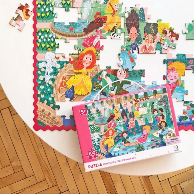 Princess Promenade Puzzle 100 Pieces