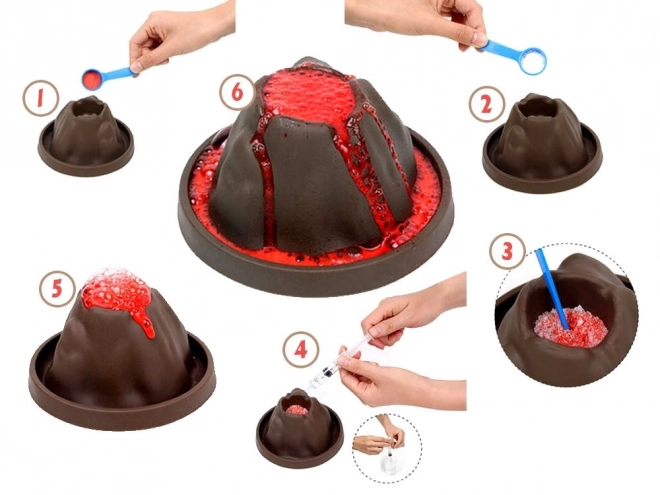 Volcano Eruption Educational Set