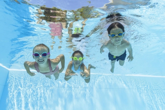 Schwimmbrille Aqua Burst für Kinder - 3er Pack