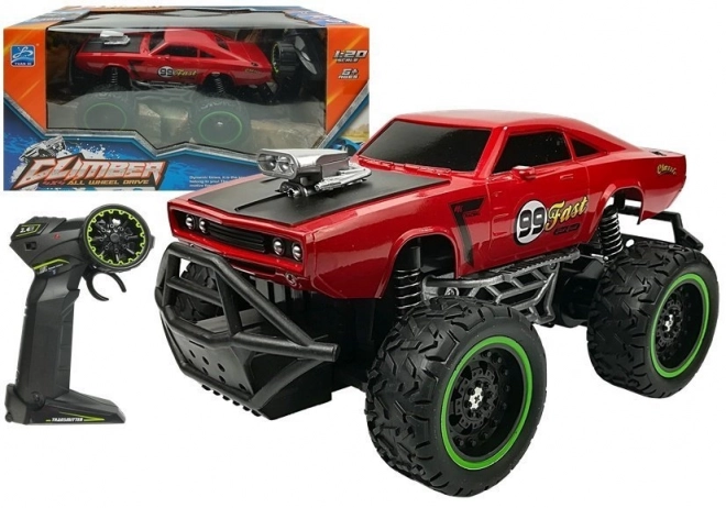 Remote Controlled Off-Road Red Car