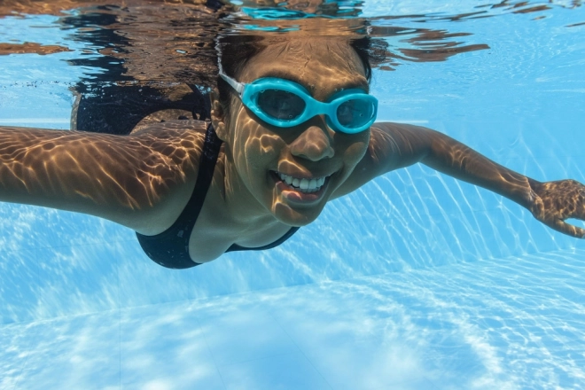 Blue Swimming Goggles Bestway