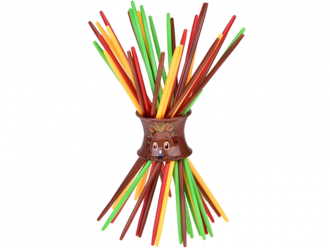 Skill Game Crazy Hedgehog Colorful Pickup Sticks