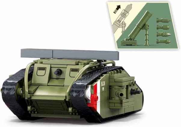 Sluban Army Tank ze druhé světové války