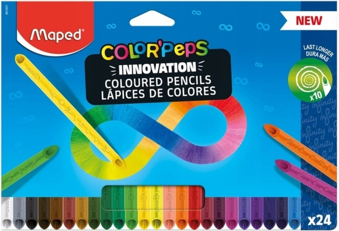 Color'Peps Infinity Colored Pencils 24-Pack