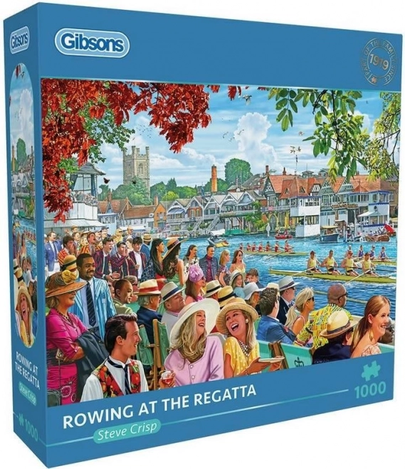 Rowing Race 1000 Piece Puzzle