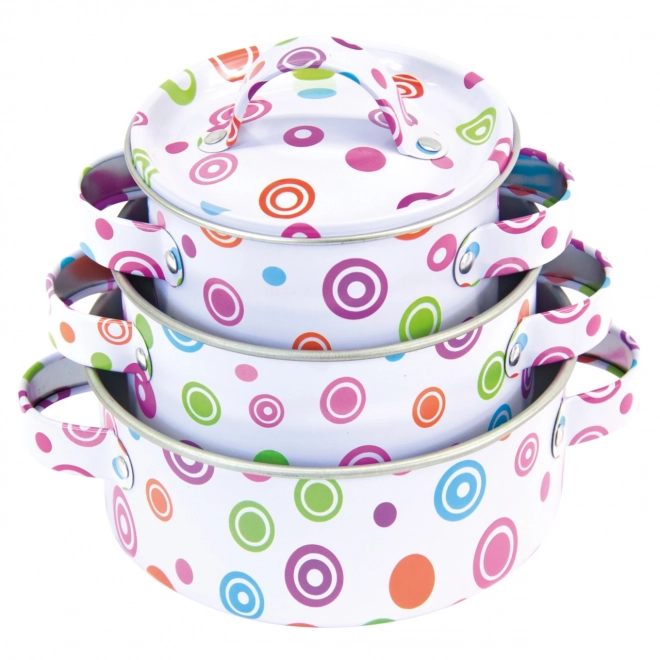 Bino Enamel Cookware Set for Girls