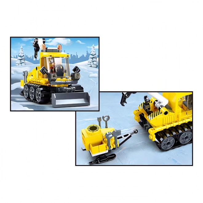 Sluban Snow Rescue Vehicle Set