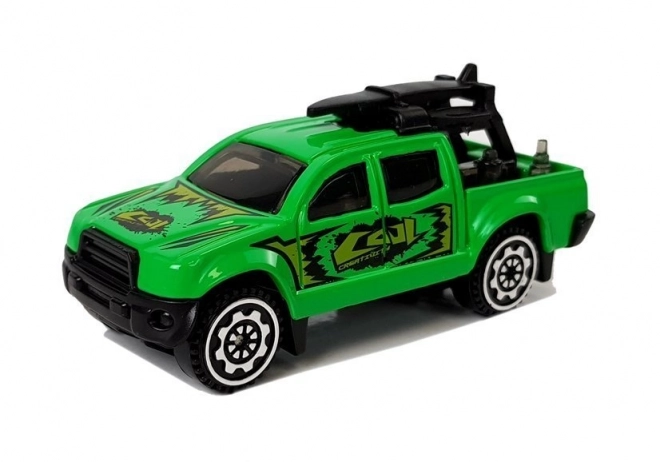 Terrain Cars Set Jeep in Various Colors