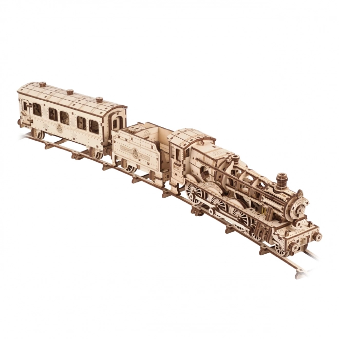 Ugears 3D Wooden Mechanical Puzzle Hogwarts Express