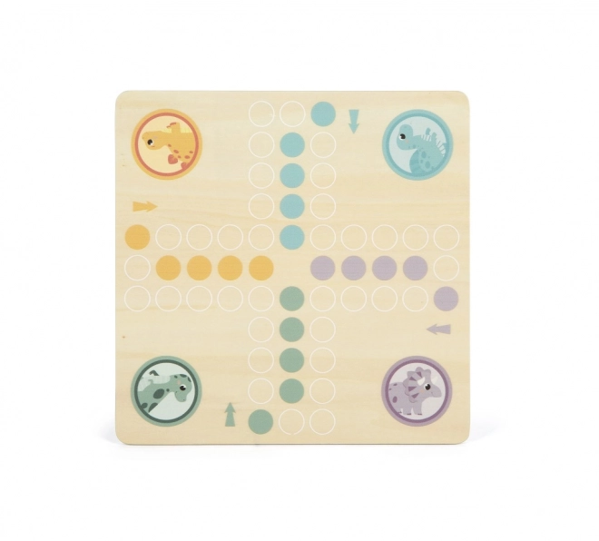 Small Foot Dinosaur Themed Ludo Board Game