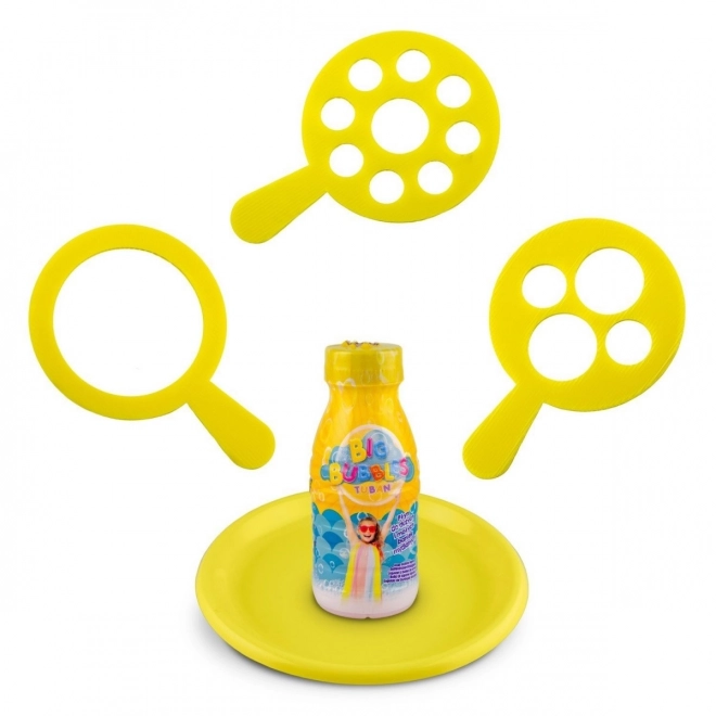 Big Bubble Set with Liquid, Stand and 3 Rings