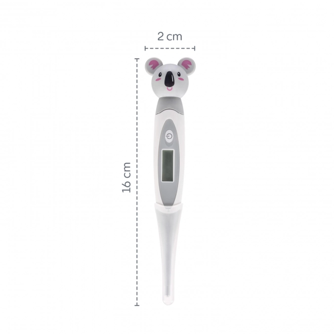 Digital Thermometer with Flexible Tip Koala Design